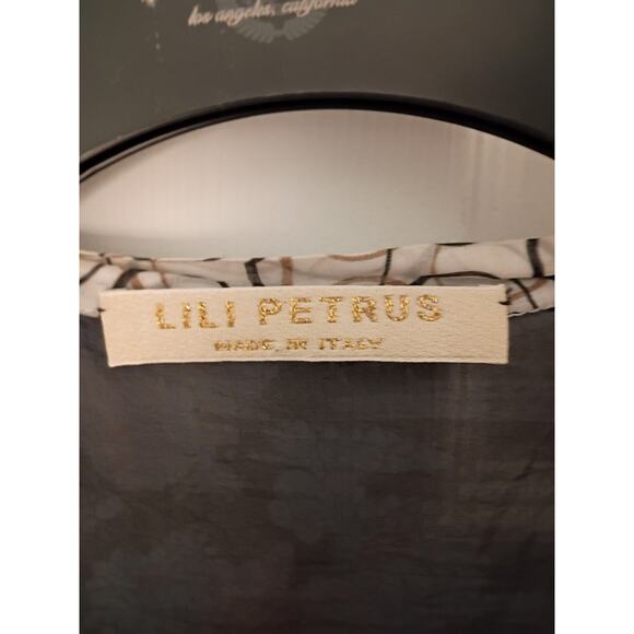 Women's Lili Petrus 100% Silk Japanese Wrap Robe Size Medium - Picture 3 of 5